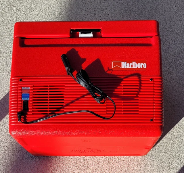 MARLBORO COLEMAN 5235 Thermoelectric Car Plug In Cooler 12V Cools or