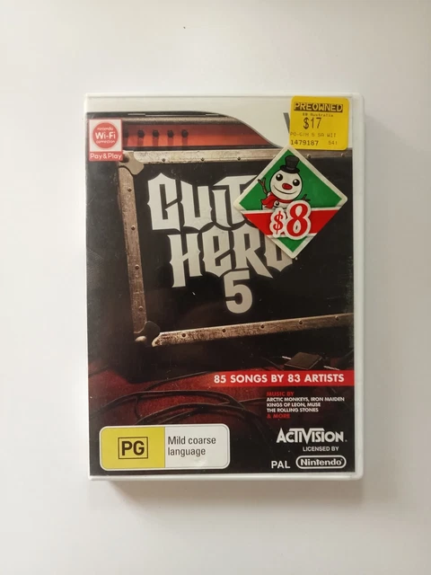 Wii guitar store hero 5