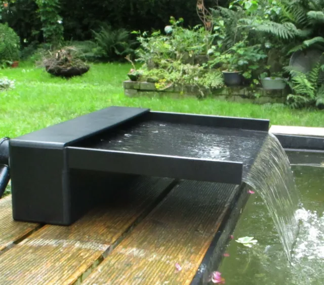 WASSERFALL FÜR TEICH/BACHLAUF 50cm , Lippe 30cm , Anschluss 75mm EUR 99