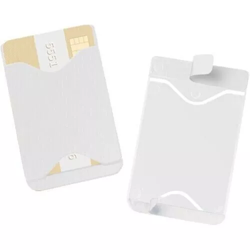2x Kartenhalter für Smartphones Kartenfach Handy selbstklebend EC-Karte