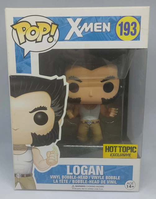 Funko Pop! X-Men - Logan (#193) Et (#185) - Vinyle Bobble-Head - Occasion