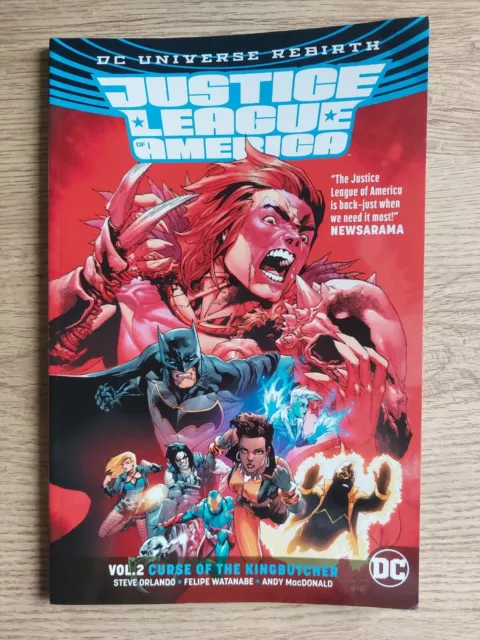 Justice league of america vol 2 Curse of the Kingbutcher - JLA DC Rebirth TP