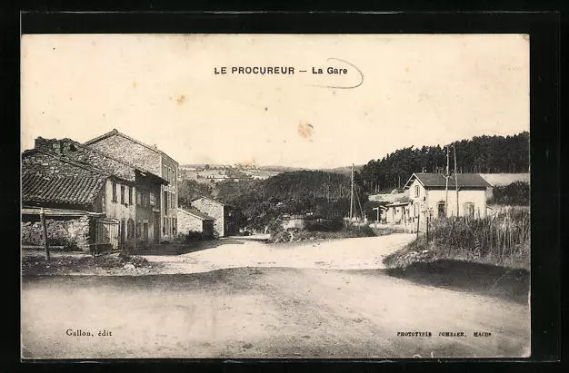 CPA Le Procureur, La Gare, La Gare