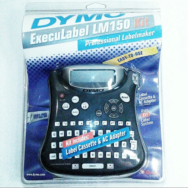 NEW AND SEALED Dymo Execulabel LM 150 Kit Professional Labelmaker Easy to Use.