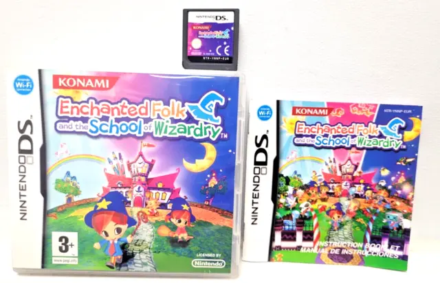 Nintendo DS Enchanted Folk And The Escuela De Hechicería Excelente Completo
