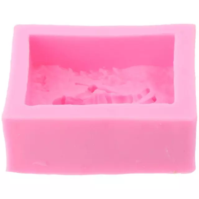 Pink Christmas  Silicone Mould  Handmade Soap