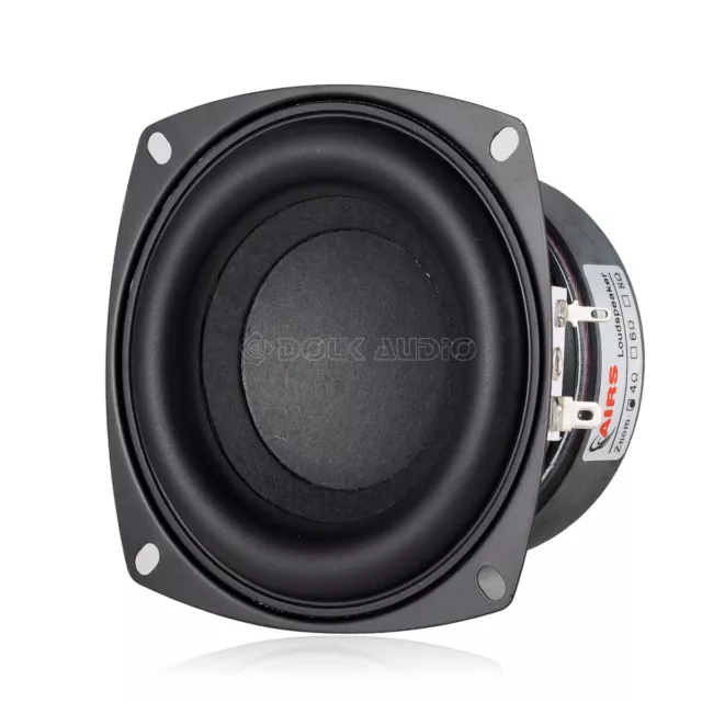 4" inches 100W Power Subwoofer Speaker Unit Bass Loudspeaker for Home Audio