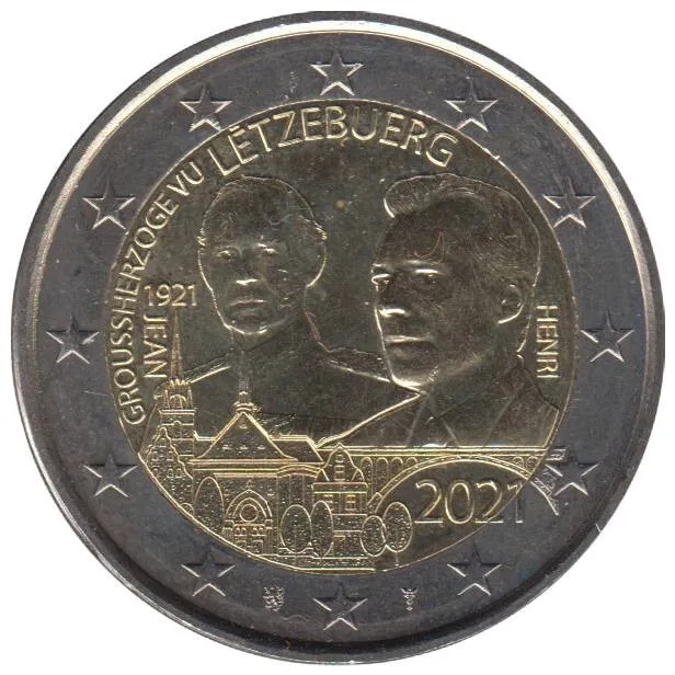 1 euro Henri (1re carte) - Luxembourg – Numista