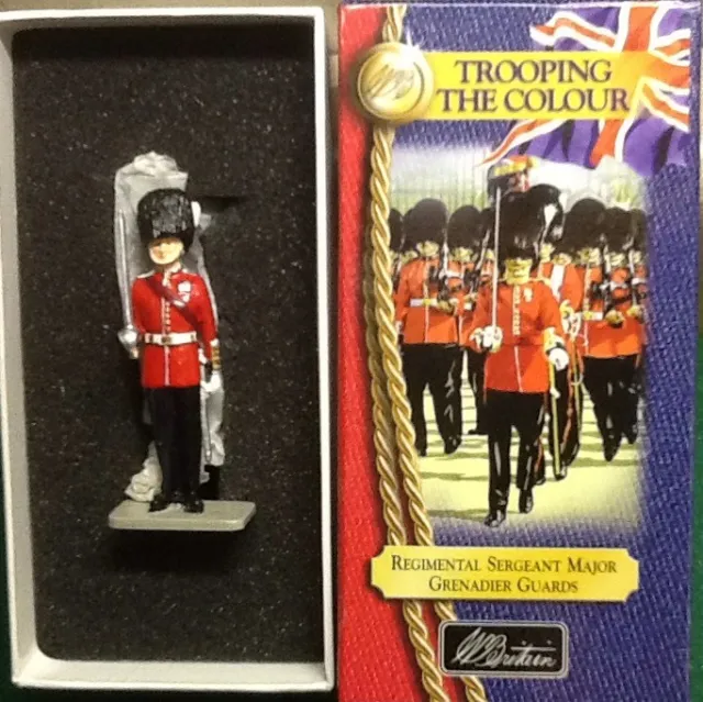 BRITAINS 40108 GRENADIER Guards, Regtl. Sgt. Major, Trooping the Colour ...