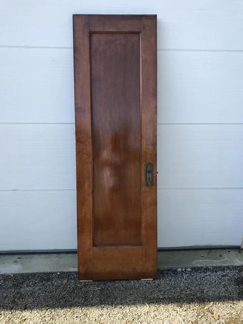 Bova 37 Antique Birch cherry passage door 25 15/16 x 83 x 1.75