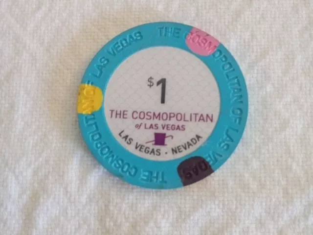 $1 Chip from the Cosmopolitan Casino Las Vegas Nevada