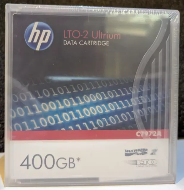 *NEW* HP C7972A LTO-2 Ultrium Data Cartridge 400G LTO2