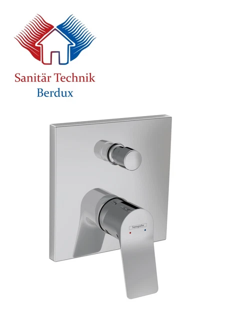 Hansgrohe Vivenis cromo, mezclador de bañera monomando empotrado 75415000 NUEVO & EMBALAJE ORIGINAL