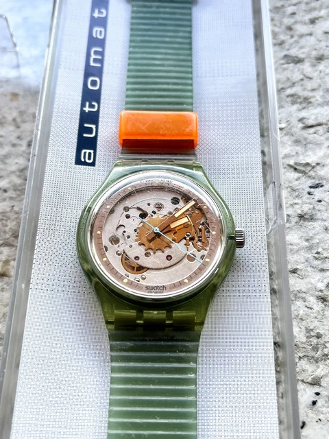 アンティーク Swatch 初代オートマブルーマチック　SAN100 1991 アンティーク Swatch 初代オートマブルーマチック SAN100 1991