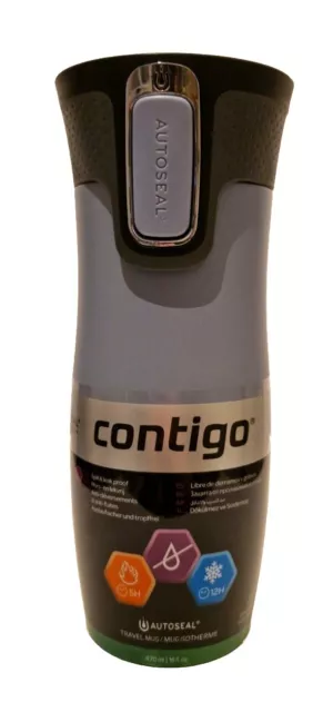 Contigo Westloop Thermo Trinkbecher Earl Grey 470ml Trinkflasche