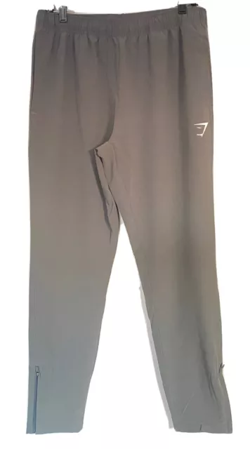 Gymshark Mens L Arrival Woven Joggers Silhouette Grey A2A1N