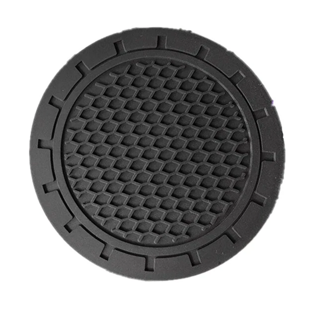 Juego de posavasos para coche deslizante, universal impermeable posada S7Y4