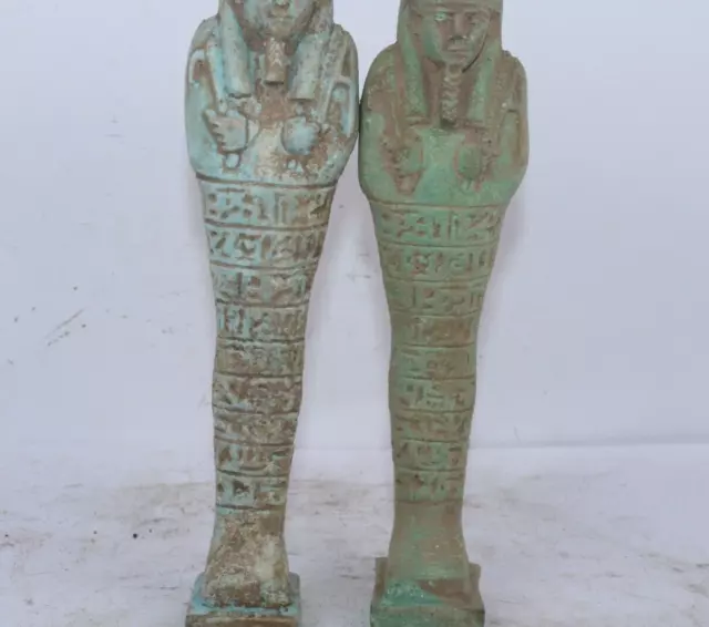2 ROYAL OUCHABTI RARES ANCIENNES STATUES Pharaoniques ÉGYPTIENNES -... 3