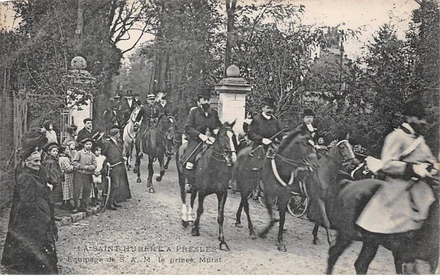 95 - SAN63492 - PRESLES - La Saint Hubert - Equipage de SAM Le Prince Murat