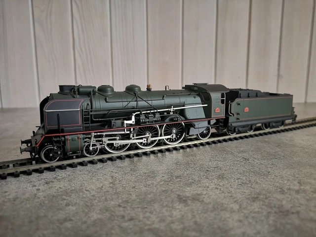 FULGUREX HO 2030 Locomotive Vapeur 231 G 121 Vert SNCF Bras