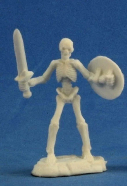 Reaper Miniatures Dark Heaven Bones Skeleton Warrior Sword (3) RPR 77242