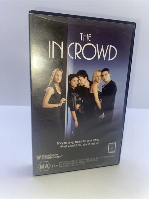 The In Crowd (VHS, 2000) Roadshow Entertainment VHS Video Tape Y2K Movie