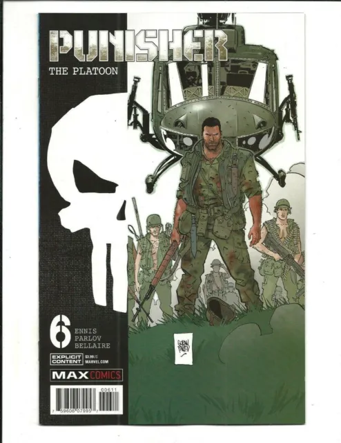 Punisher The Platoon #6 Garth Ennis Goran Parlov Nmt 1St Print Marvel Max 2018