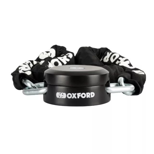 Oxford Stinger Motorrad Bodenanker & Sicherheit Kettenschloss Stahl 10mm 3