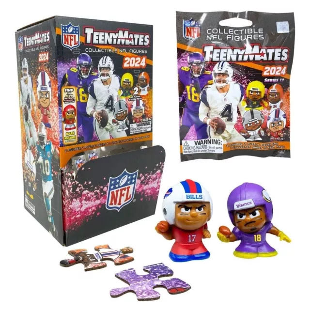 2024 NFL TEENYMATES Series 12 Factory GRAVITY BOX 32 Sealed Blind Packs