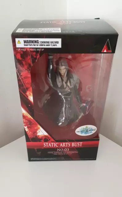 Sephiroth - Square Enix Final Fantasy VII FF7 - Static Arts Bust Statue/Figure