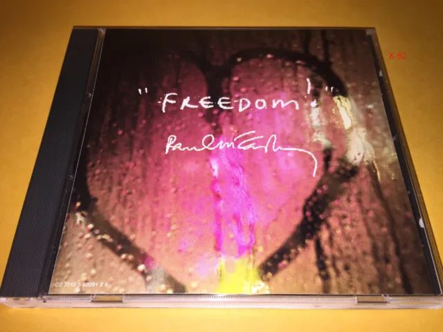 Paul McCartney CD hit single Freedom 3 track From a Lover to Friend Kahne