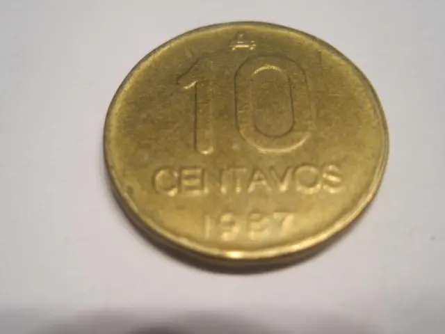 10 Centavos Argentinien 1987