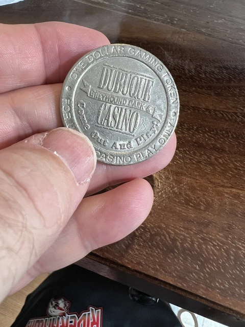 Dubuque Casino Greyhound Park $1 Token