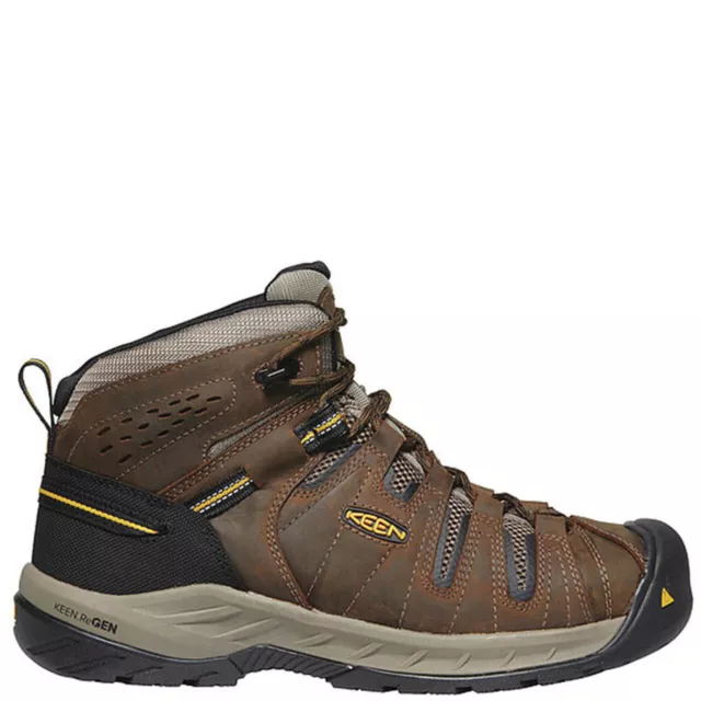 Keen Men's Flint II Mid Steel Toe Waterproof Work Safety Boots