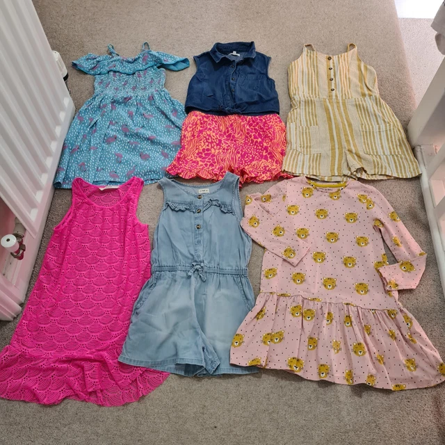 girls clothes summer bundle 6-7 years VGC