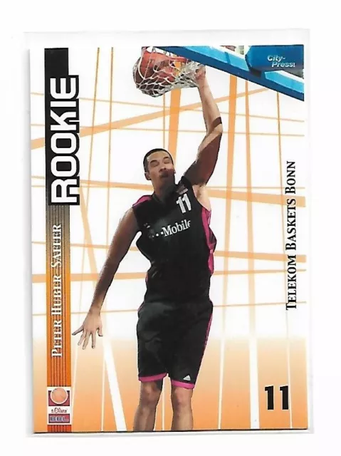 BBL Playercard - 01-02 Rookie - Peter Huber-Saffer - Telekom Baskets Bonn #R 028