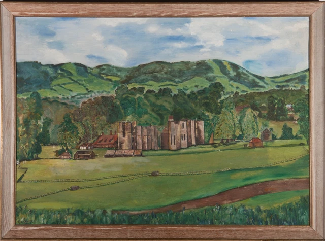 Dessin à L'Encre Original 1900 - Scène De Village Tabi (Sénégal ?), Art Ancien Sur Papier