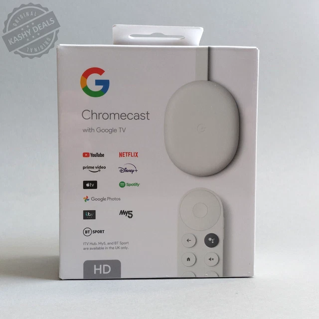 Google Chromecast avec Google TV (4K) - Lecteur multimédia