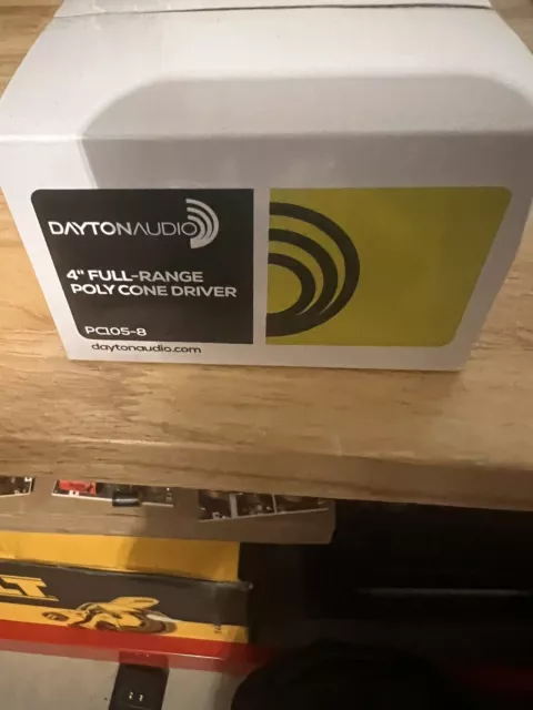 Dayton Audio - PC105-8 - 4" Full-Range Poly Cone Driver - 8 Ohm