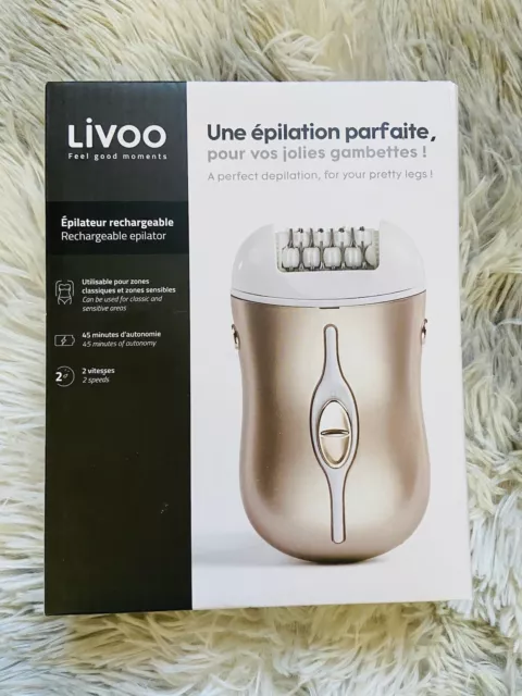 Epilateur rechargeable Livoo neuf