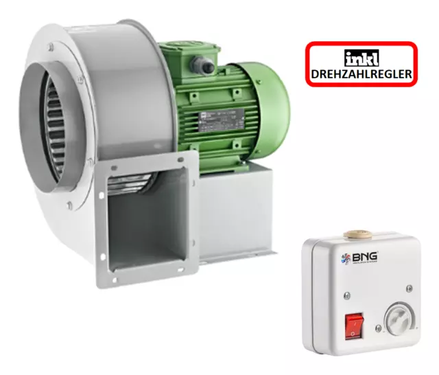 VENTILATEUR RADIAL TURBO Centrifuge 230V 400V 1950m ³ H EUR 141,08 - PicClick  FR