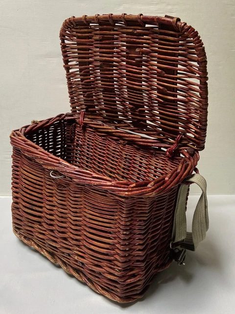 Panier pêcheur osier naturel Xotis - Grossiste pour fleuriste