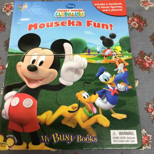 Mickey Mouse Clubhouse: Mouseka Fun! My Busy Books: Phidal Publishing Inc.:  9782764315071: : Books