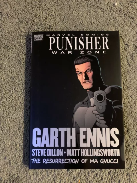 Punisher:resurrection Of Ma Gnucci Hc Graphic Novel-*Oop Htf Extremely Violent!!
