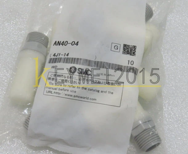 10PCS New SMC AN40-04 Resin silencer