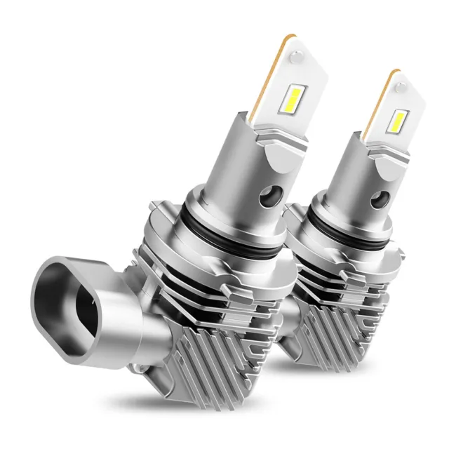 2x 9005 6000K White LED Headlight High Low Beam Light Bulbs Car Replace Parts US