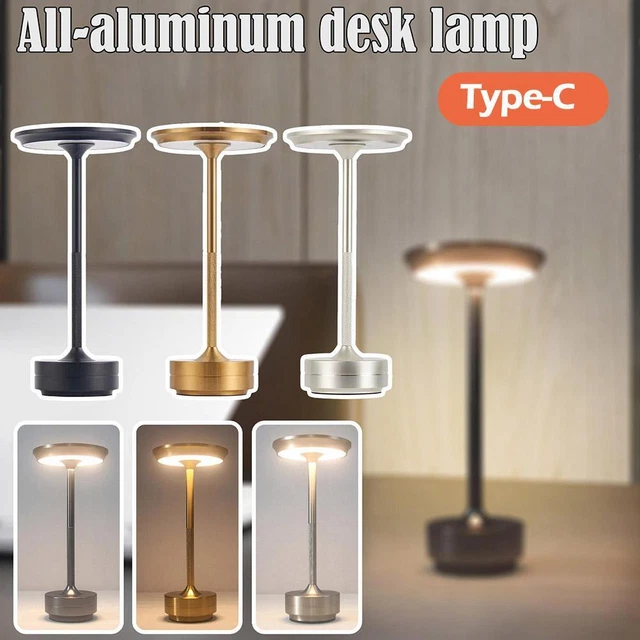 Cordless LED Bar Table Lamps USB Rechargeable Restaurant Fixtu.I2 Light