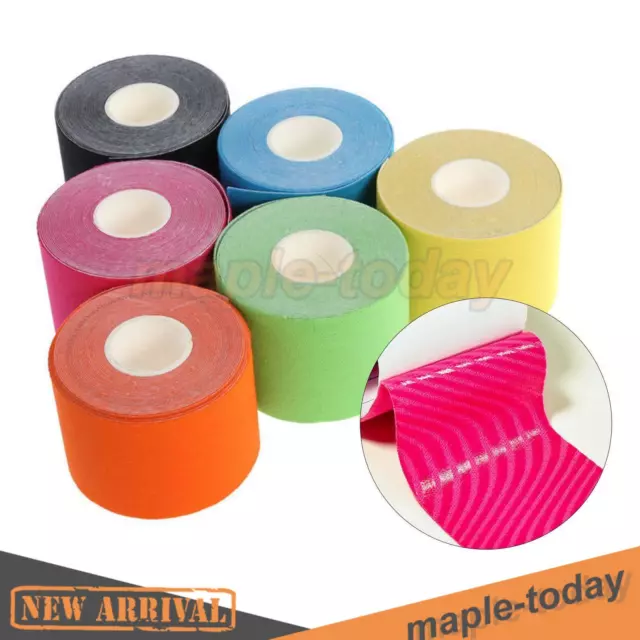 Rollen Elastisches Kinesiologie Tape Sport Kinesiology Physiotape Tapes 5cm*5m