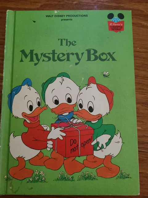 Disney's Wonderful World of Reading - The Mystery Box 1st Edition 1979