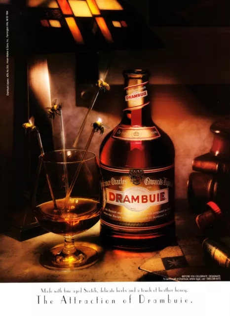 Drambuie Liqueur Ad #13 Rare 1994 Out Of Print Vintage